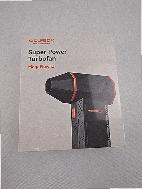 WOLFBOX MF50 Electric Air Duster, 3-Gear Adjustable Mini Blower Turbo Fan